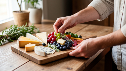 a magazine on food gifting