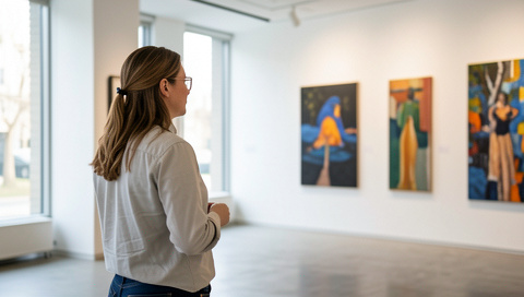 a gallery guide to reading exhibitions